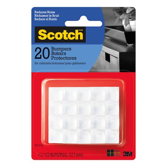 12 Packs: 20 ct. (240 total) Scotch&#x2122; Noise Reduce Bumpers